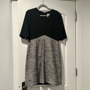 L.K. Bennett London Black, & Gray Karlie Tweed Dress